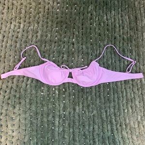 Lavender bikini top